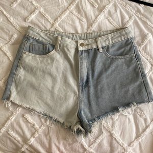 jean shorts
